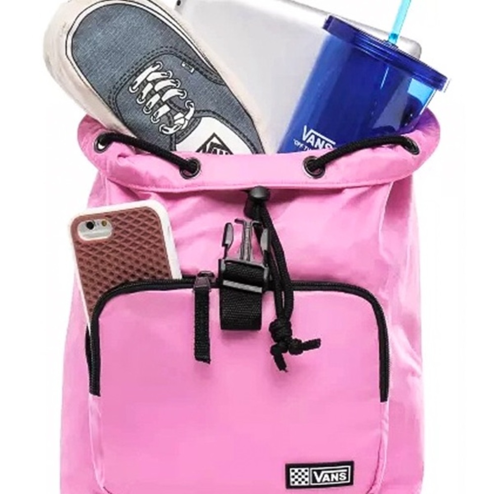 Pink & Black Mini Backpack - Picture 8 of 8